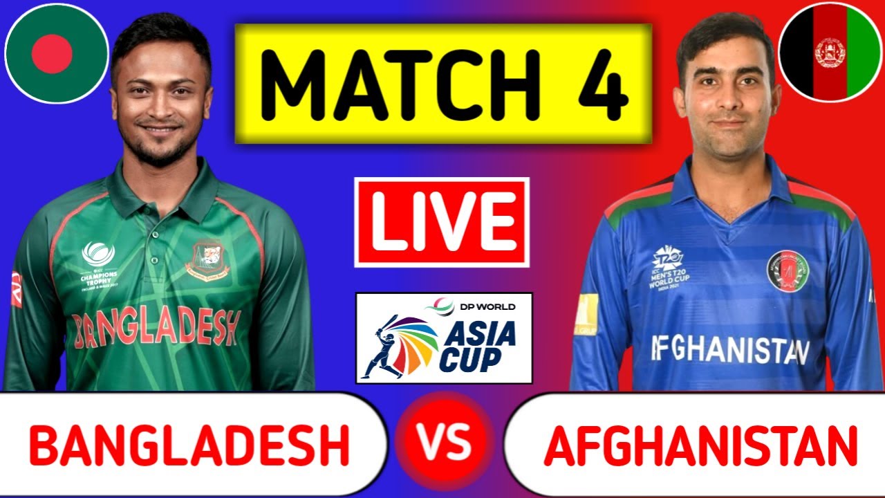 Bangladesh vs Afghanistan: A Thrilling Cricket Rivalry