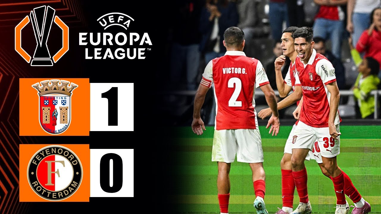 Braga vs Feyenoord: Exciting UEFA Europa League Matchup