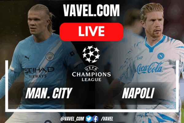 Match Timeline: Man City vs SSC Napoli