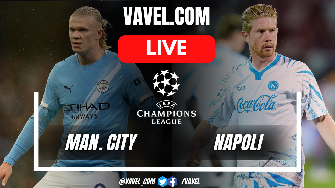 Match Timeline: Man City vs SSC Napoli