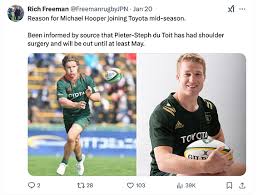 The Rise of Pieter-Steph Du Toit in South African Rugby