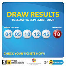 Powerball Results for 16 September 2025 Unveiled image 1
