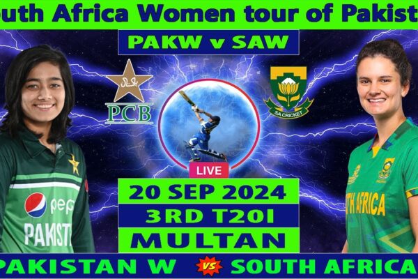 SA-W vs PAKW: A Thrilling Cricket Encounter