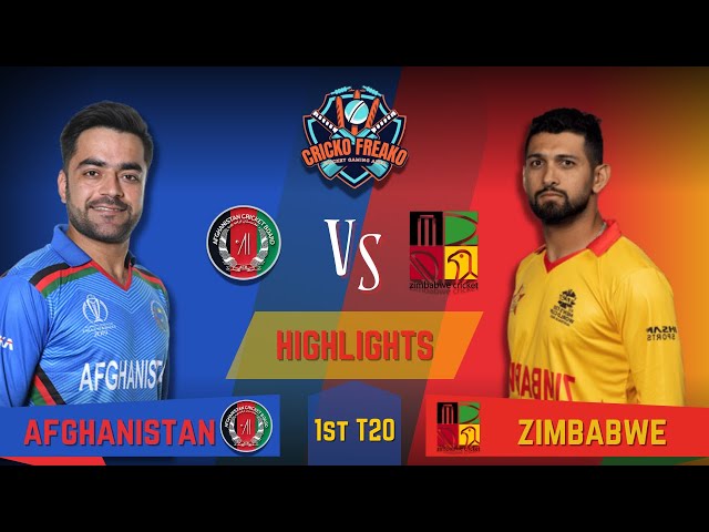 Cricket Showdown: Afghanistan vs Zimbabwe