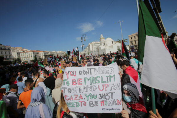 Highlights of the Algeria A vs Palestine Football Match image 1