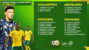 Latest Updates on the Bafana Bafana Squad image 1