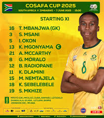 Bafana Bafana vs Zimbabwe: A Pivotal Clash in Football