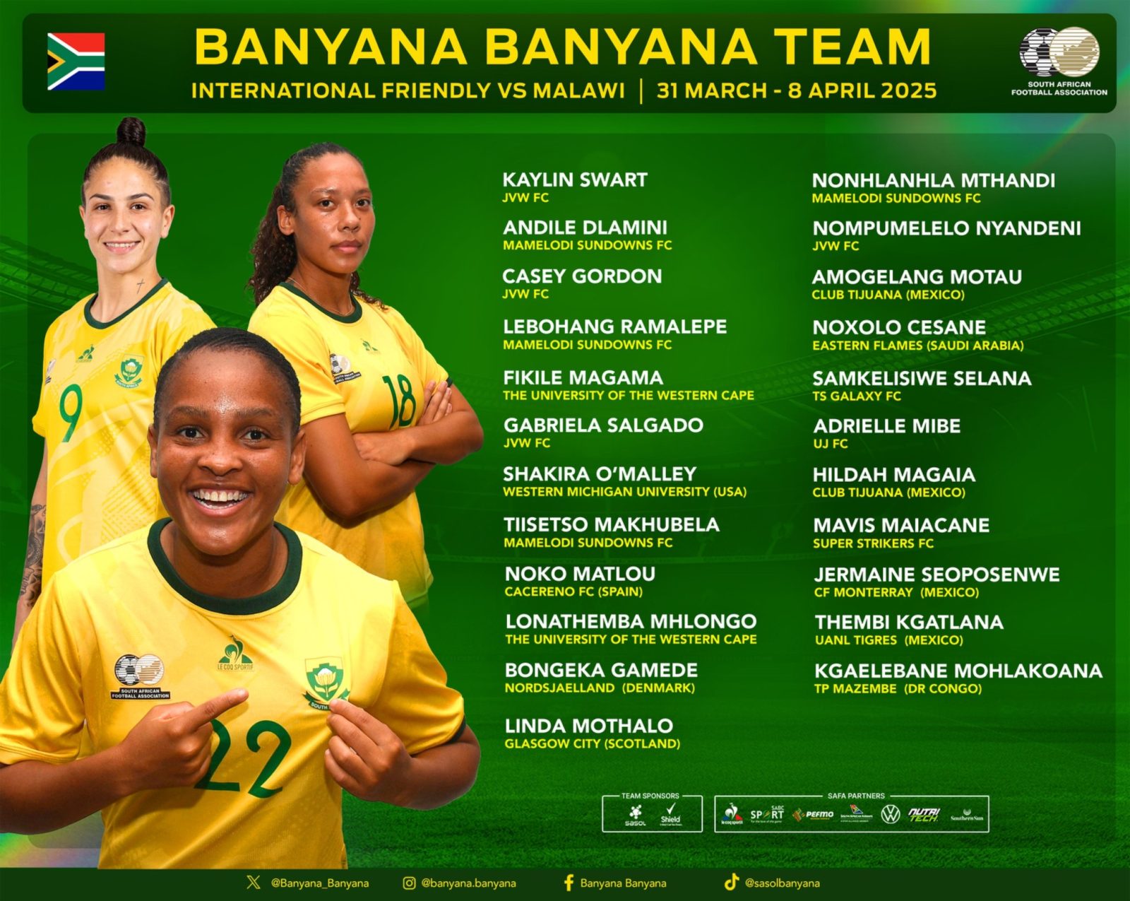 The Rise of Banyana Banyana: South Africa’s Pride in Women’s Football