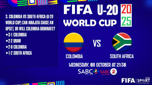 Colombia U-20 vs South Africa U-20: Match Recap and Highlights