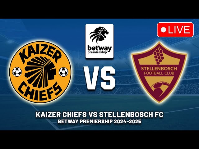 Kaizer Chiefs Face Off Against Stellenbosch in PSL Clash image 1