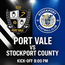 port vale vs stockport
