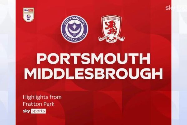 portsmouth vs middlesbrough