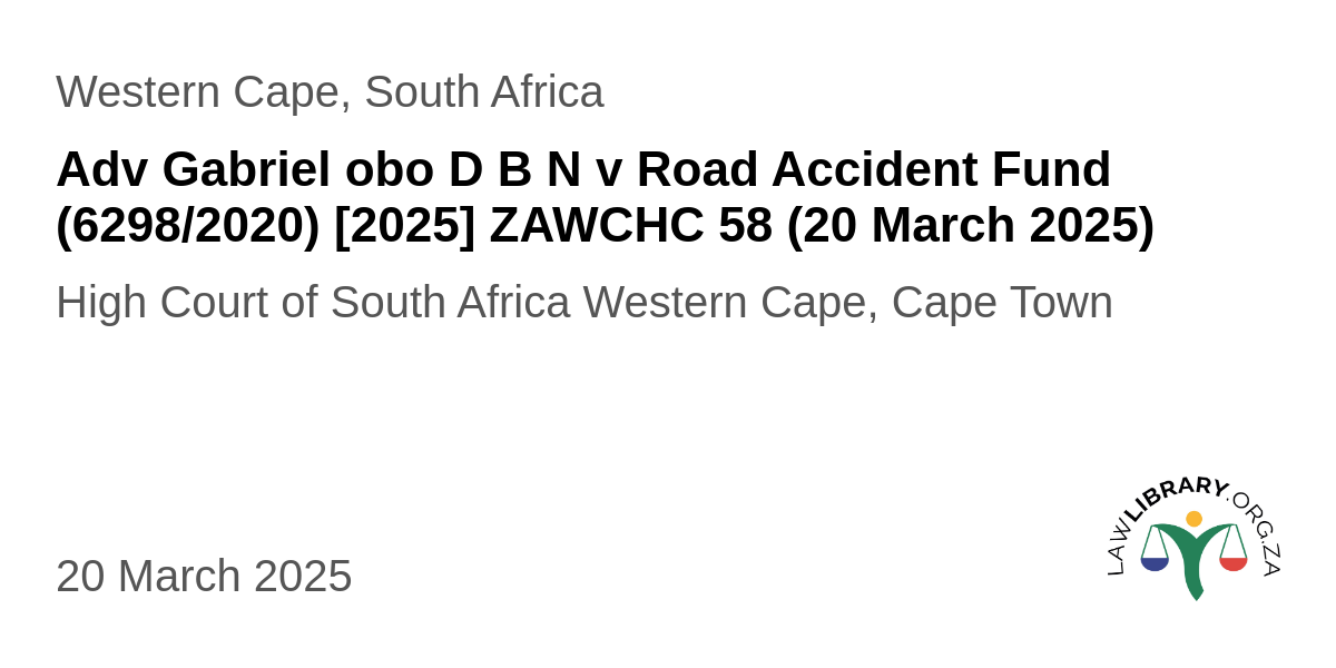 Understanding the Road Accident Fund in South Africa image 1