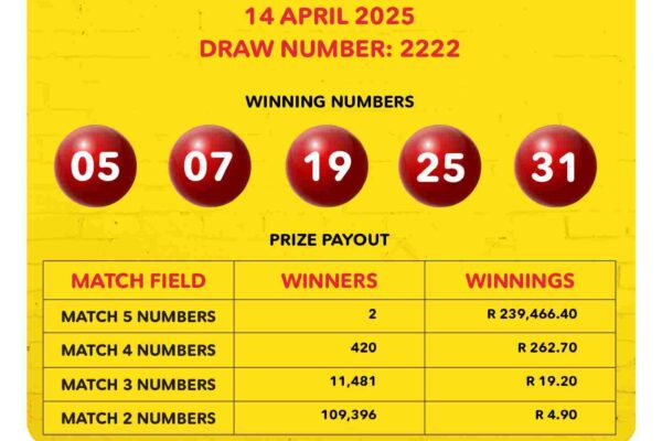 Latest SA Daily Lotto Results image 1