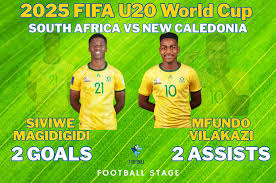 South Africa U-20 Set to Face New Caledonia U-20 in Crucial Clash