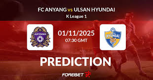 FC Anyang vs Ulsan: A Clash of Titans in K League 2