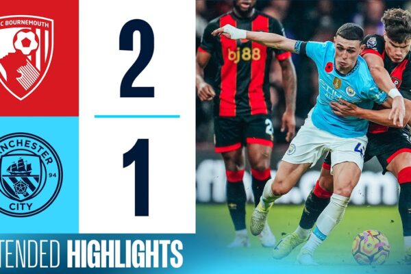 Exciting Showdown: Man City vs Bournemouth