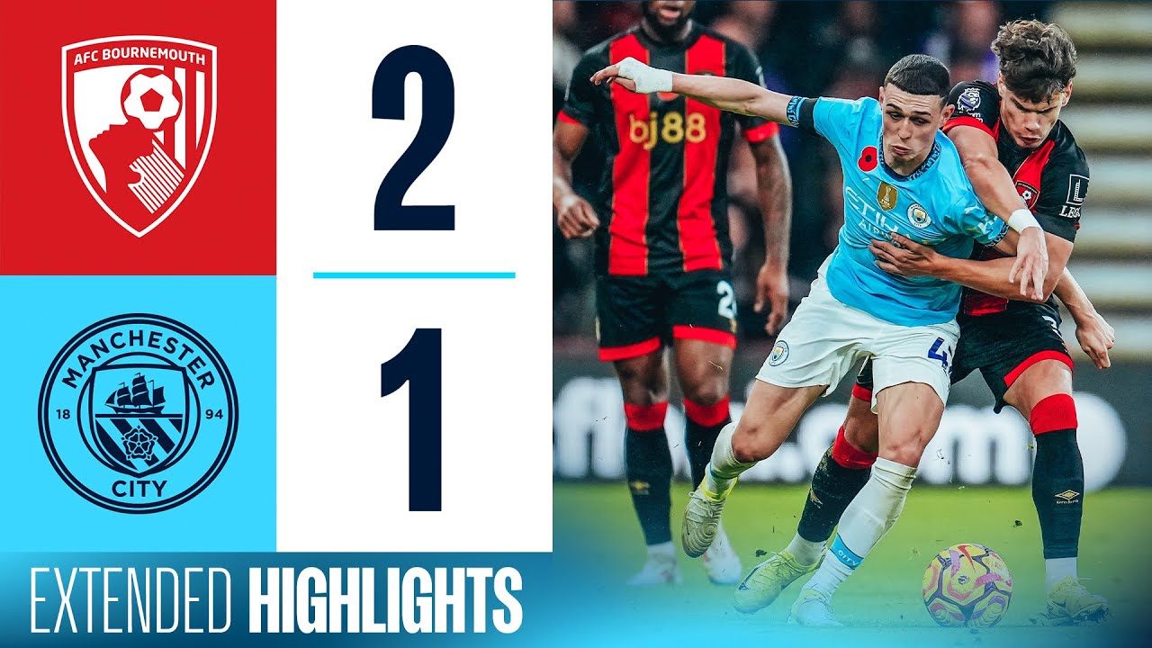 Exciting Showdown: Man City vs Bournemouth