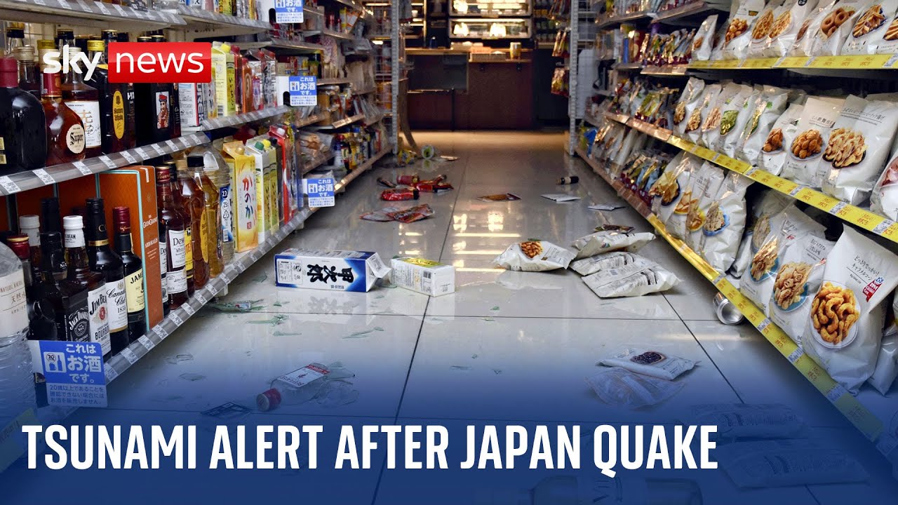 Tremblements de Terre au Japon : Alerte Tsunami Émise