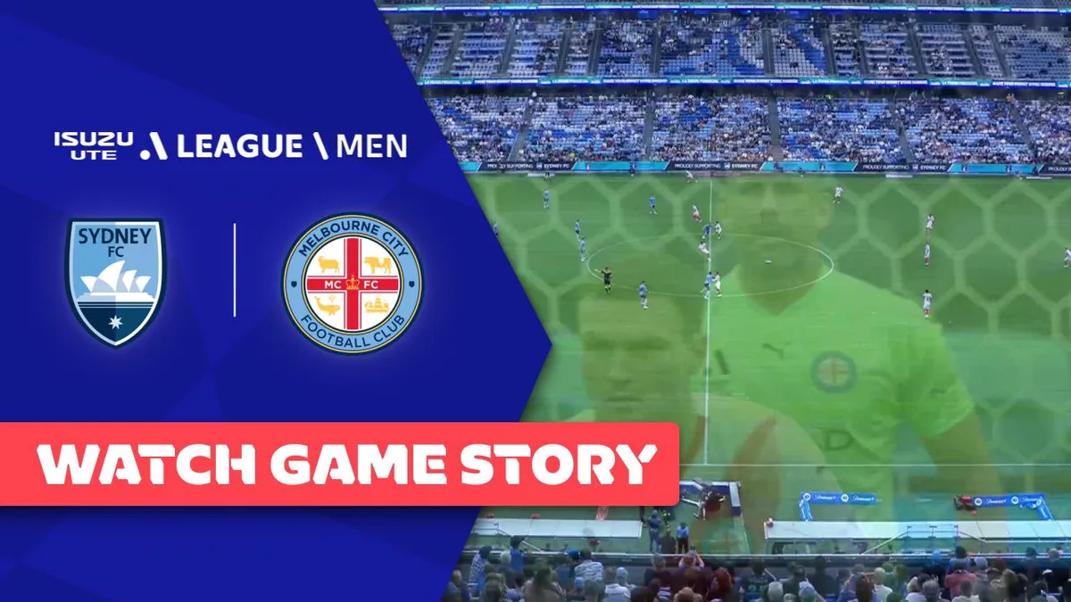 sydney vs melbourne city — ZA news