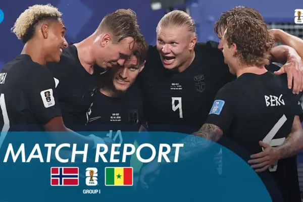 World Cup 2026: Norway 3-2 Senegal - Erling Haaland double sees Stale Solbakken's side through to last 32