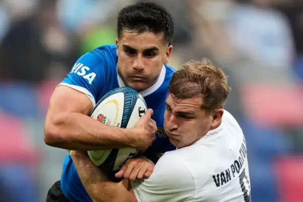 Argentina’s Albornoz given four-match ban for intimidating referee after England defeat